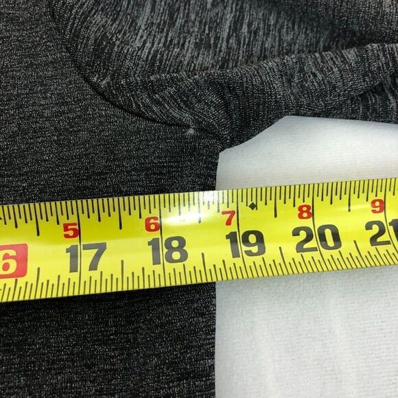 Chicos Gray Long Cardigan Duster Tag Size 1 Open Front with tie.              KS - Picture 6 of 8